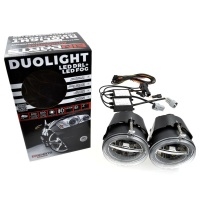 Sv�tlomety pro denn� sv�cen� (Angel Eyes krou�ek) + mlhovky Chrysler 300C Facelift -- rok v�roby 2007-10